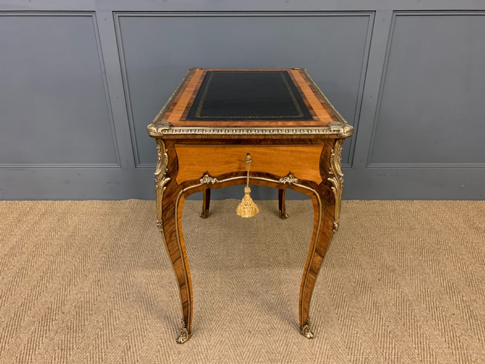 Fine Quality French Satinwood Lamp Table View XV
