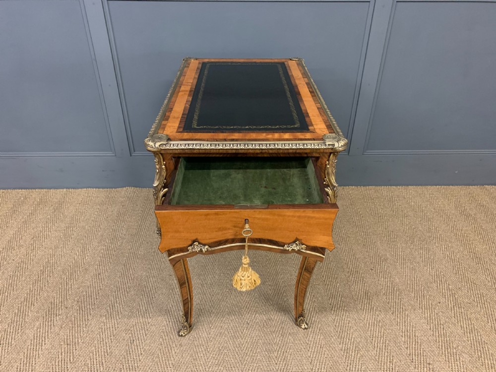 Fine Quality French Satinwood Lamp Table View XVI