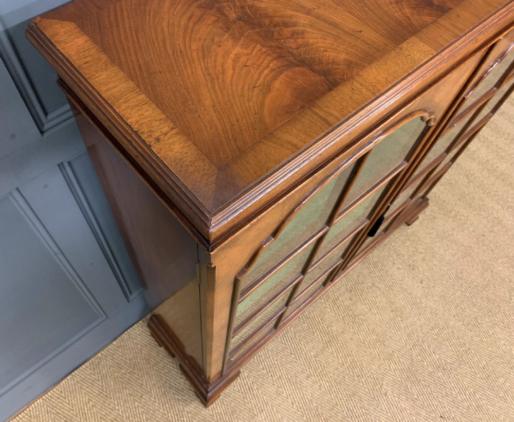 Burr Walnut Bookcase View IV