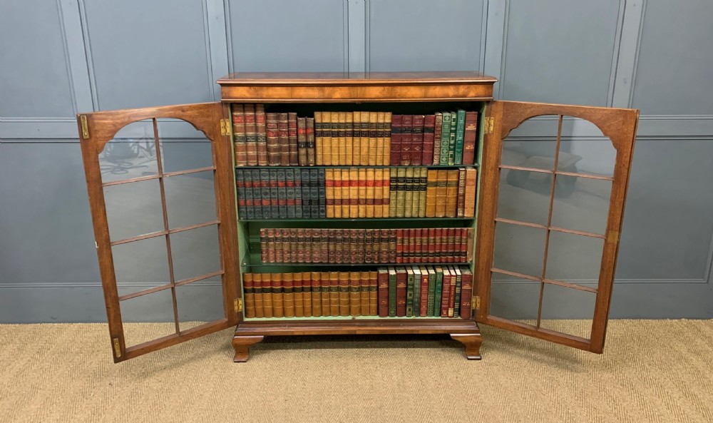 Burr Walnut Bookcase View VI