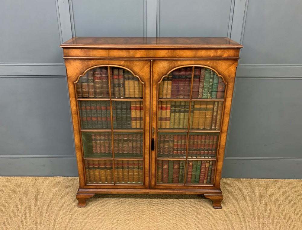Burr Walnut Bookcase View VII