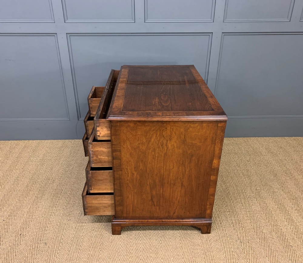 18th Century Burr Walnut Kneehole Desk View XIII
