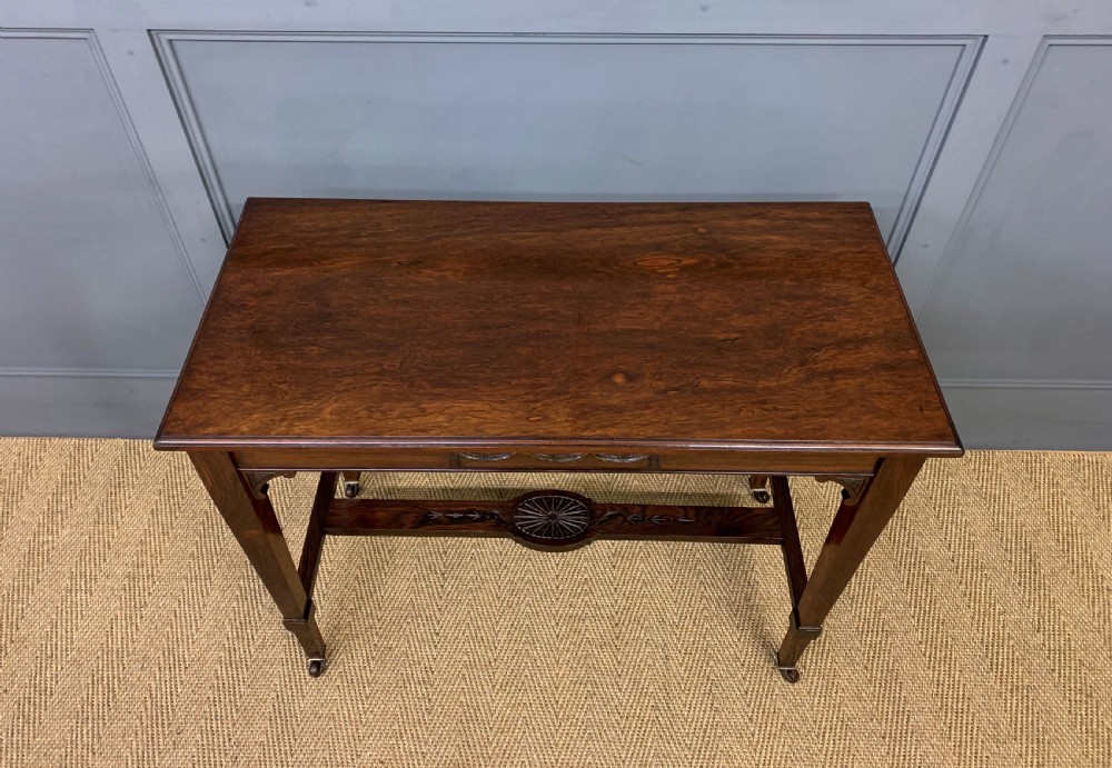 Victorian Rosewood Lamp Table View II