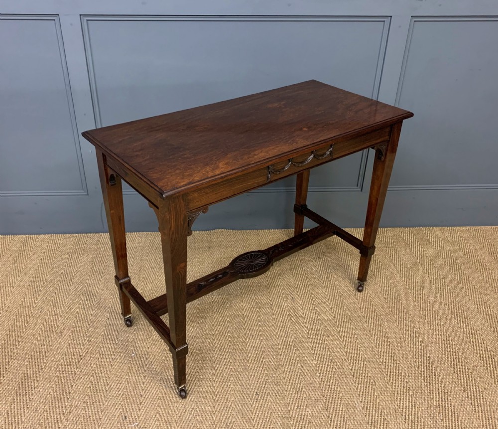 Victorian Rosewood Lamp Table View VIII
