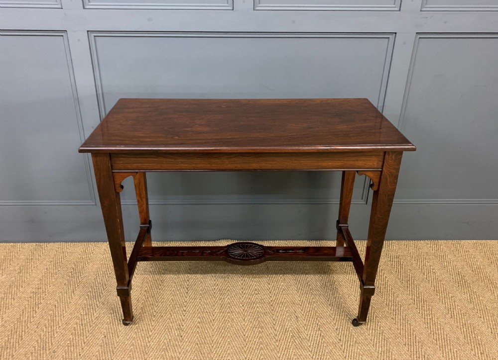 Victorian Rosewood Lamp Table View XI