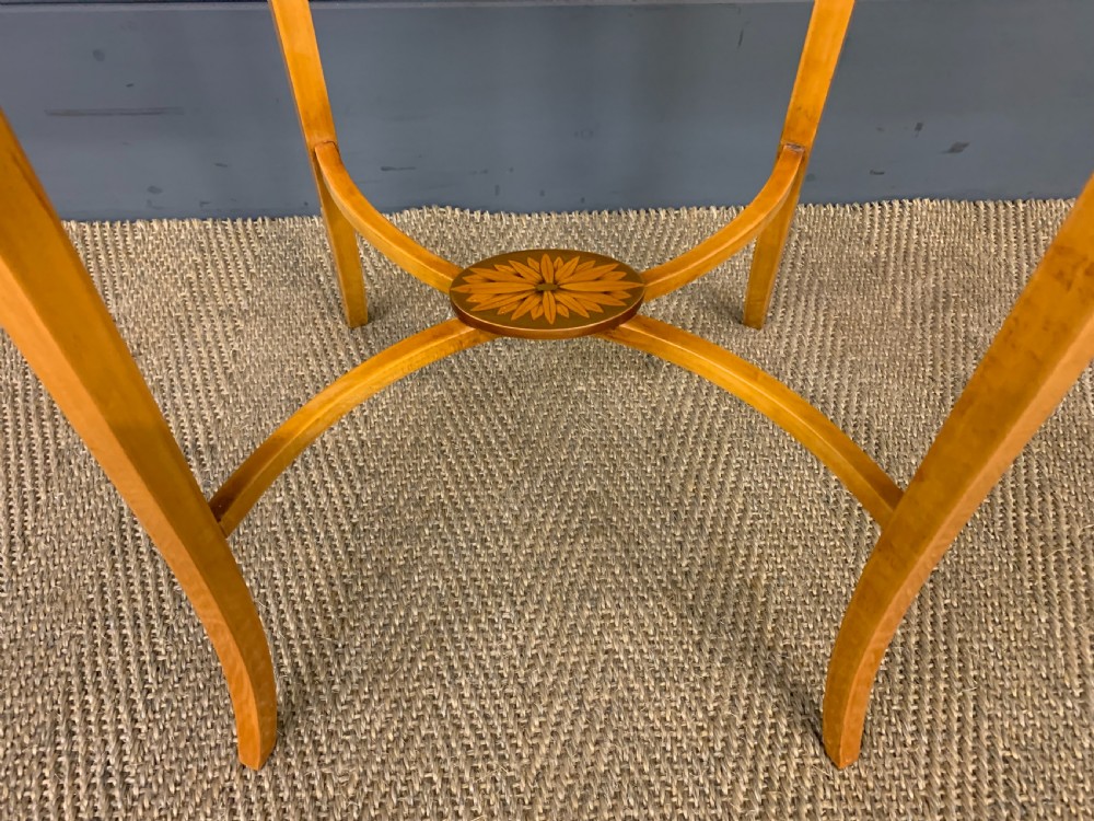 Inlaid Satinwood Occasional Table View IV