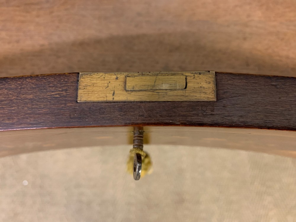 Inlaid Mahogany Kidney Shaped Desk by Jas Shoolbred View IX