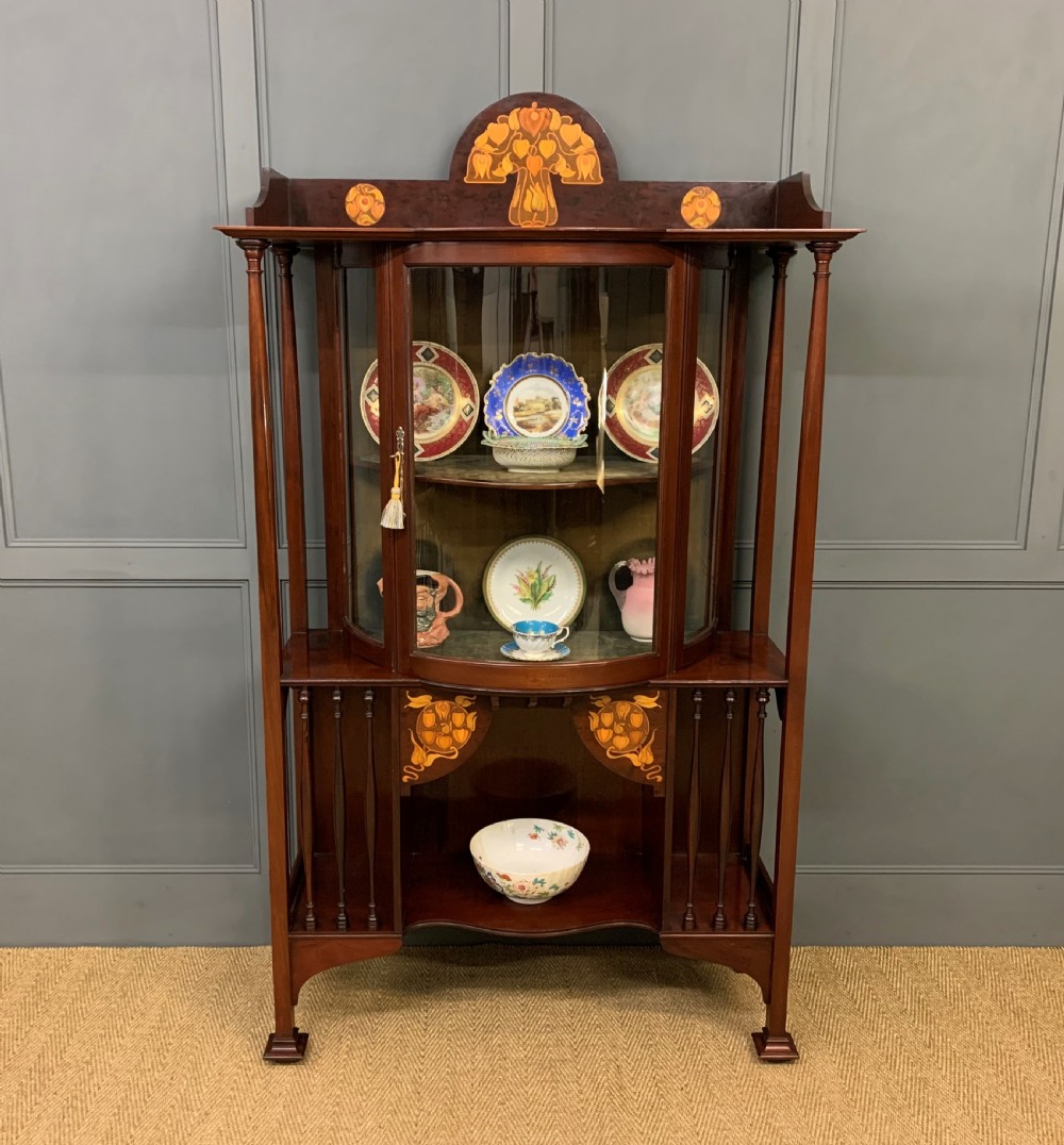 Shapland and Petter Arts and Crafts Display Cabinet