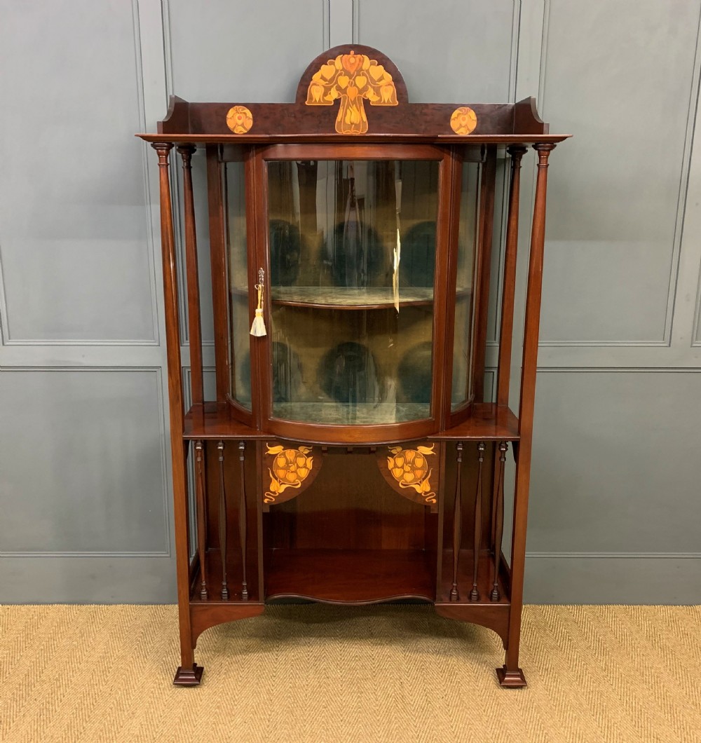 Shapland and Petter Arts and Crafts Display Cabinet View II