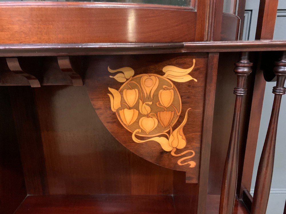 Shapland and Petter Arts and Crafts Display Cabinet View IV