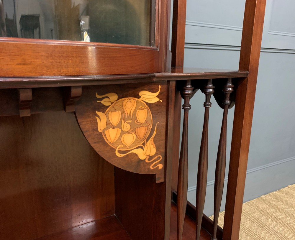 Shapland and Petter Arts and Crafts Display Cabinet View V