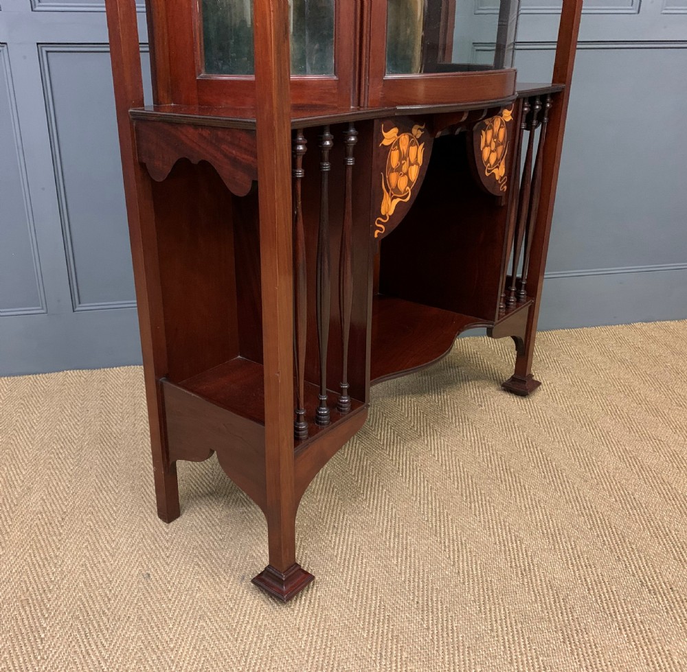 Shapland and Petter Arts and Crafts Display Cabinet View XV
