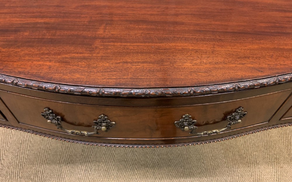 Chippendale Style Mahogany Console Table View XVI