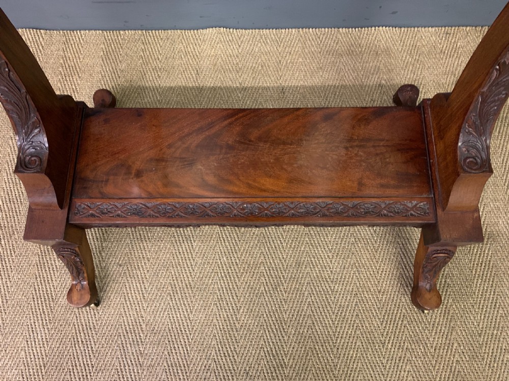 Victorian Carved Mahogany Cheval Mirror View IV