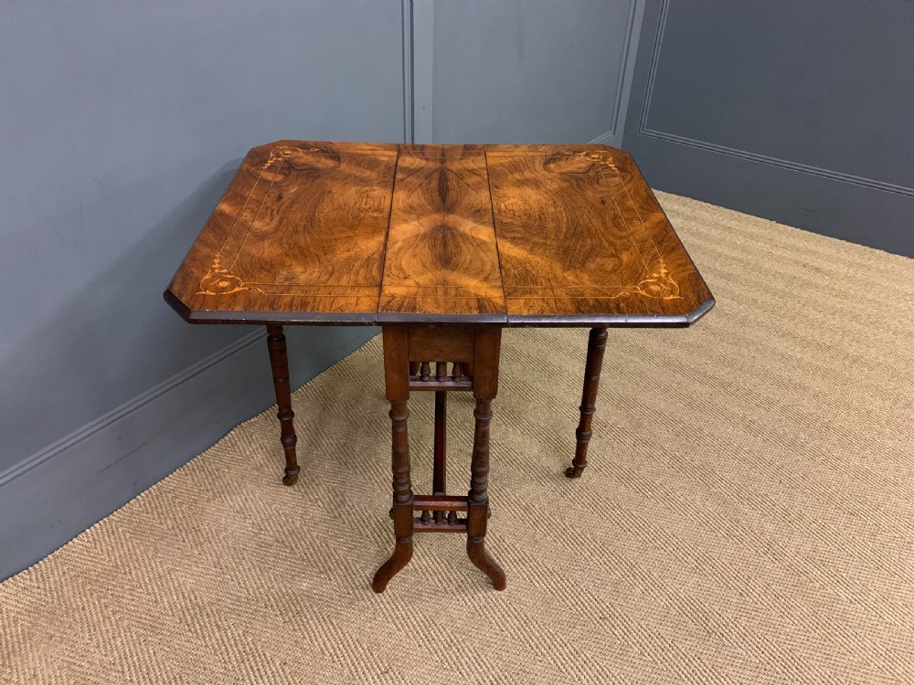 Inlaid Rosewood Sutherland Table View VIII