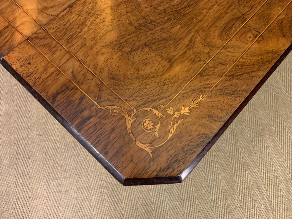 Inlaid Rosewood Sutherland Table View IX
