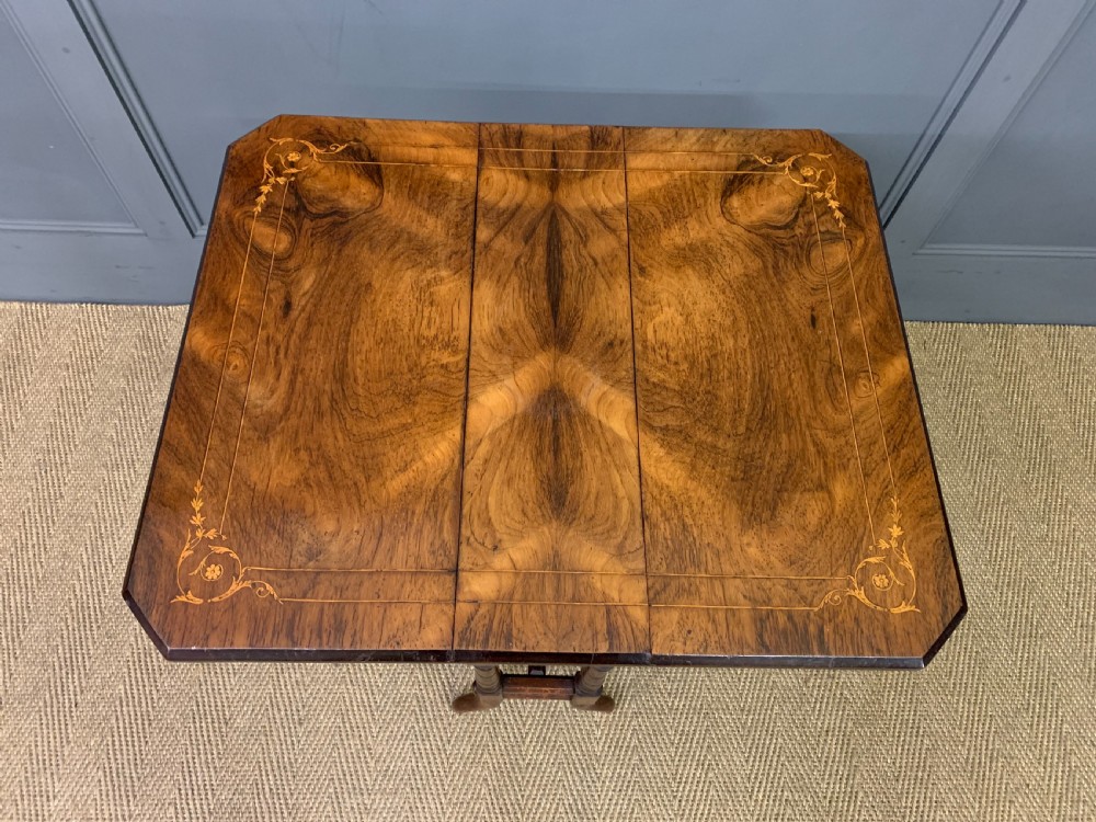 Inlaid Rosewood Sutherland Table View X