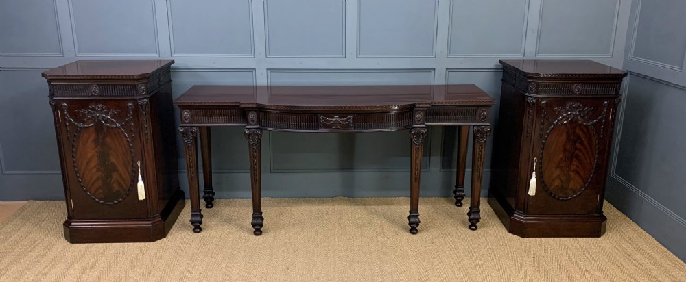 Maple and Co Mahogany Dining Suite View II