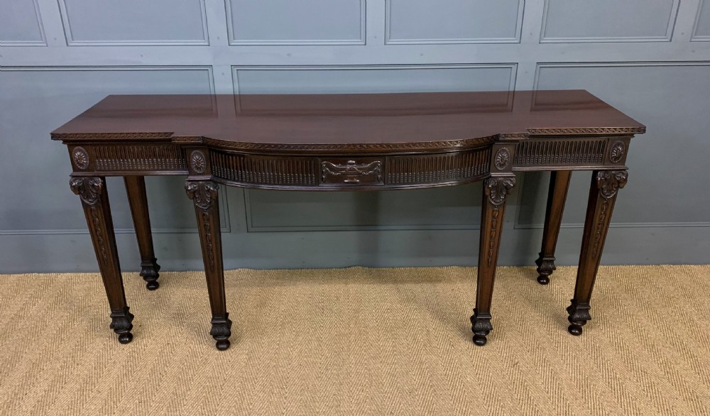 Maple and Co Mahogany Dining Suite View IV