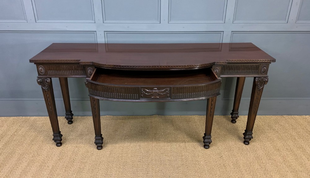 Maple and Co Mahogany Dining Suite View XII