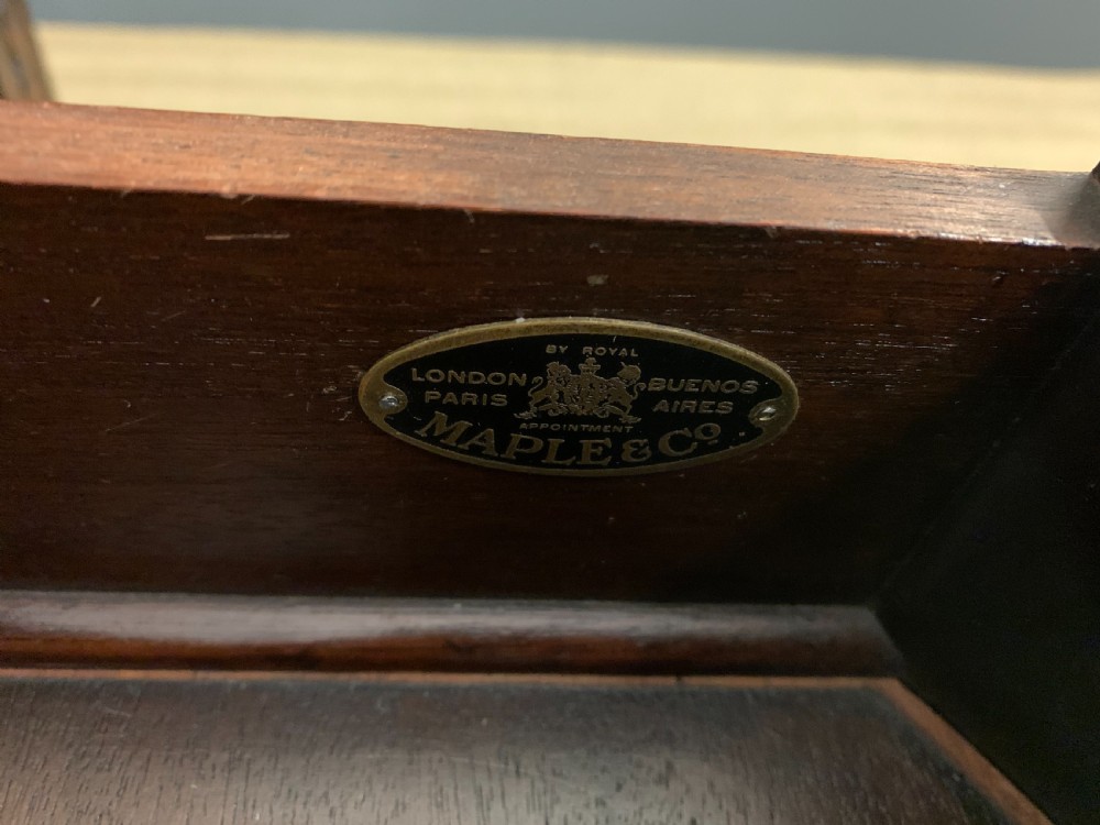 Maple and Co Mahogany Dining Suite View XIII