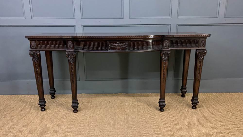Maple and Co Mahogany Dining Suite View XIV