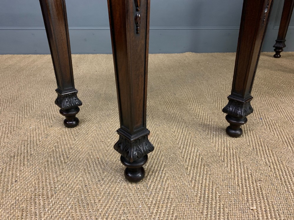 Maple and Co Mahogany Dining Suite View XVII