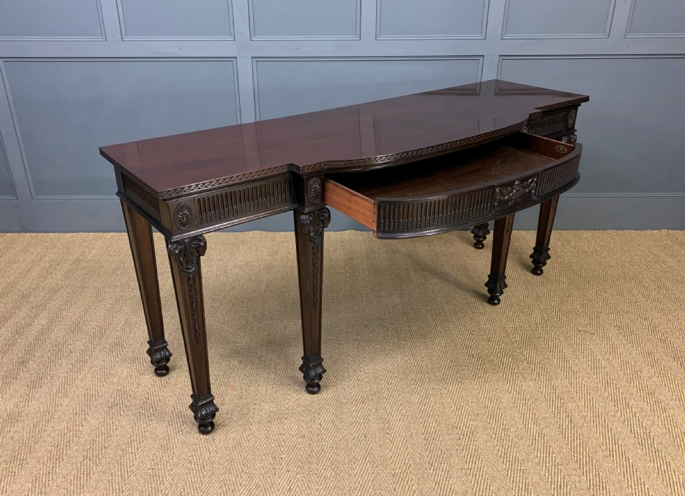 Maple and Co Mahogany Dining Suite View XIX
