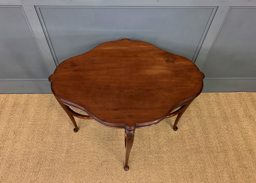 Late Victorian Mahogany Lamp Table View II