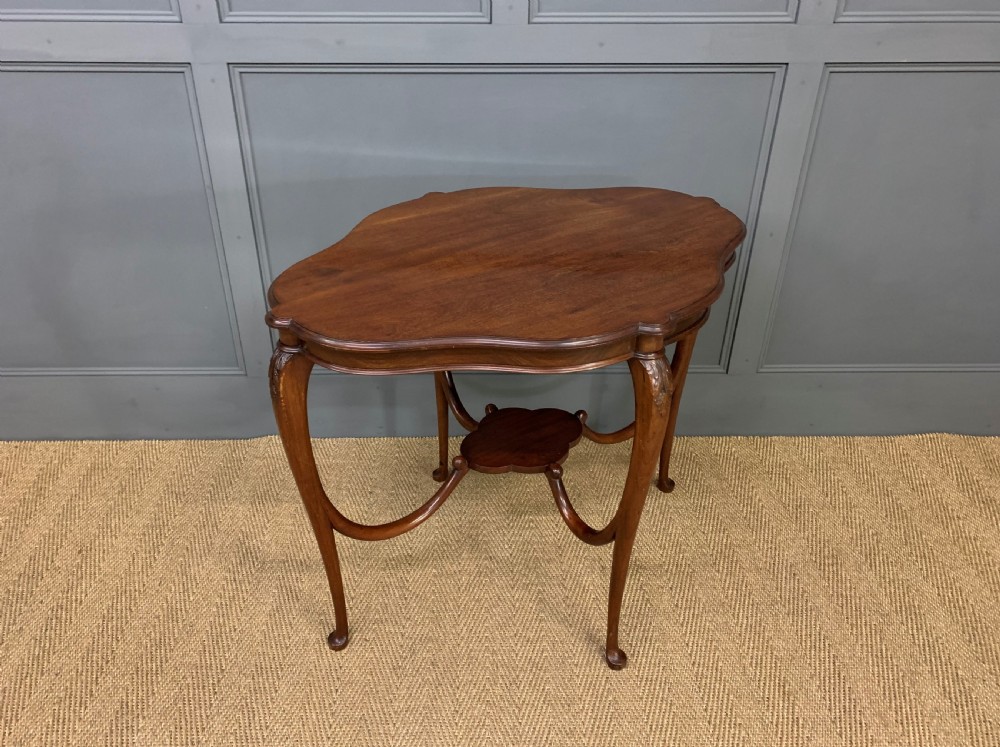 Late Victorian Mahogany Lamp Table View IV
