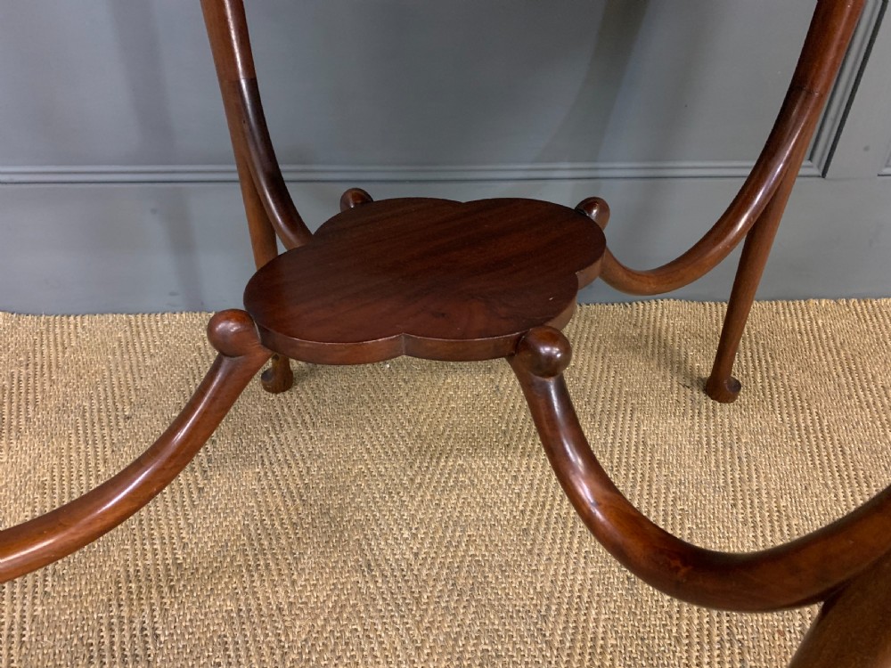 Late Victorian Mahogany Lamp Table View V