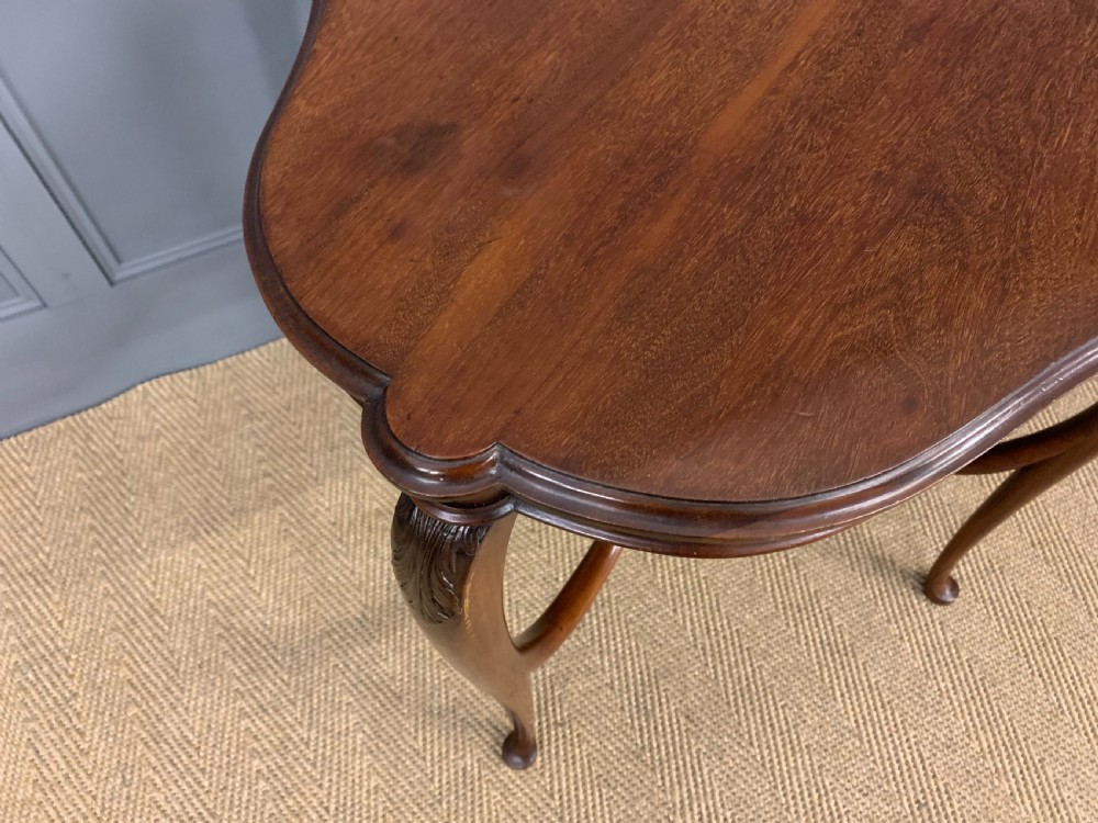 Late Victorian Mahogany Lamp Table View VI