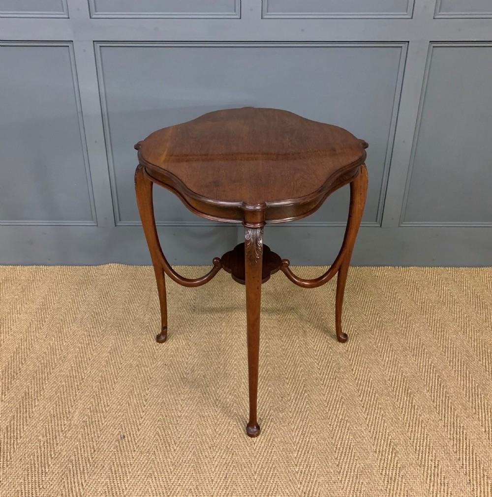 Late Victorian Mahogany Lamp Table View VII