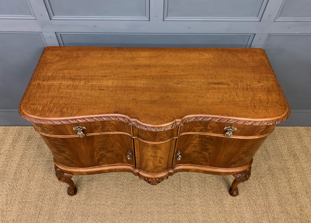 Burr Walnut Sideboard View IV