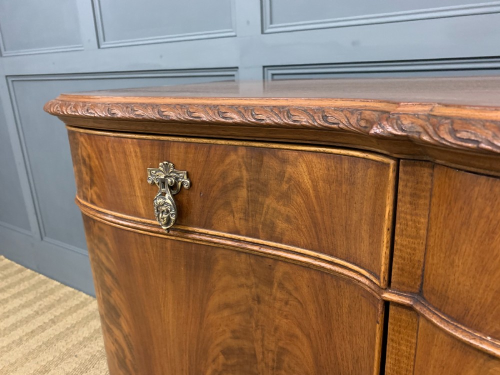 Burr Walnut Sideboard View VII