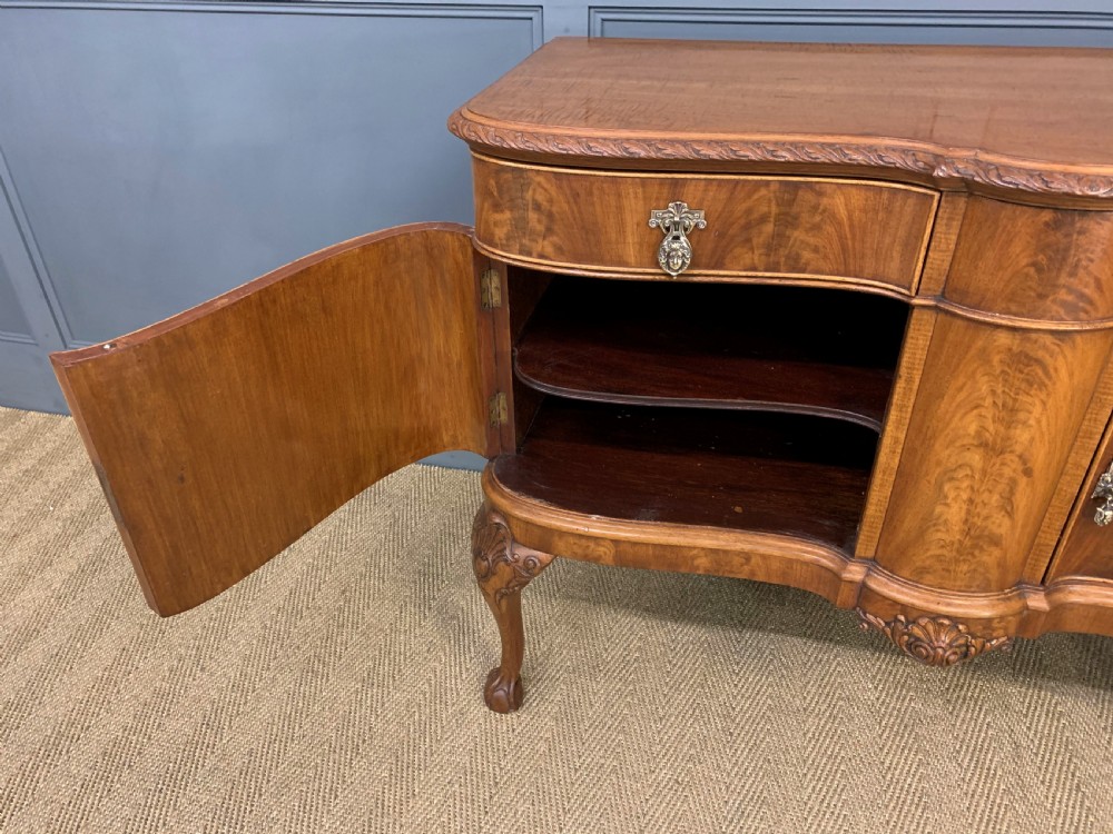 Burr Walnut Sideboard View XII