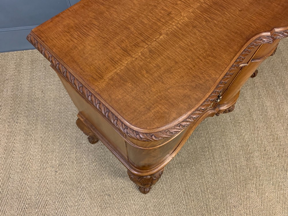 Burr Walnut Sideboard View XV