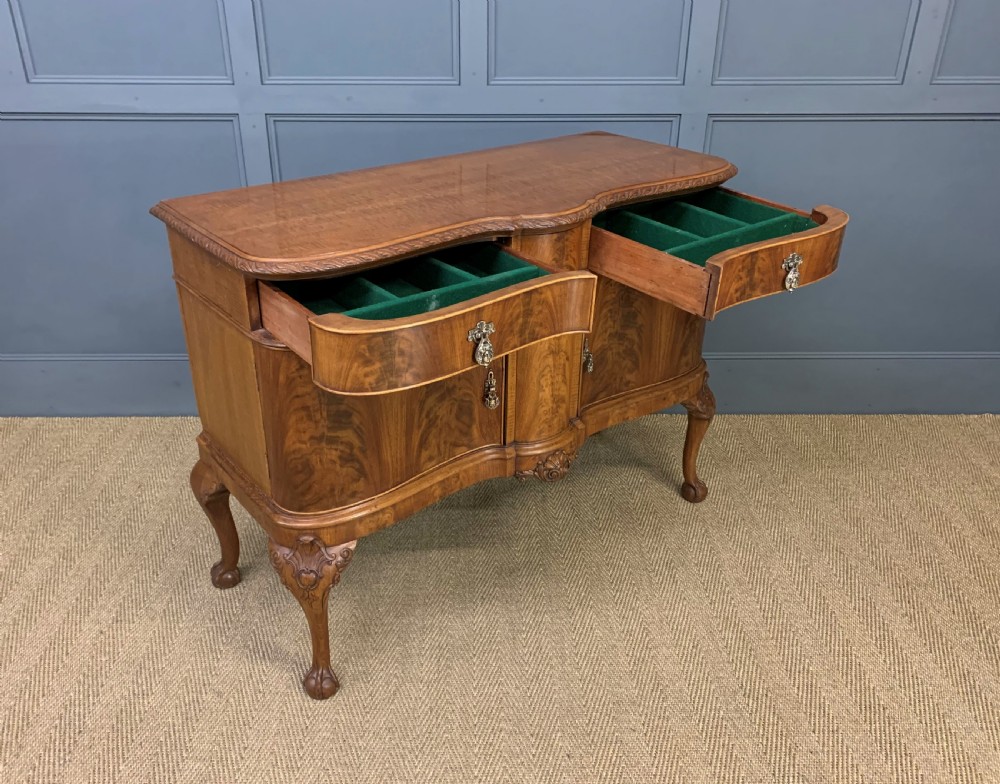 Burr Walnut Sideboard View XVI