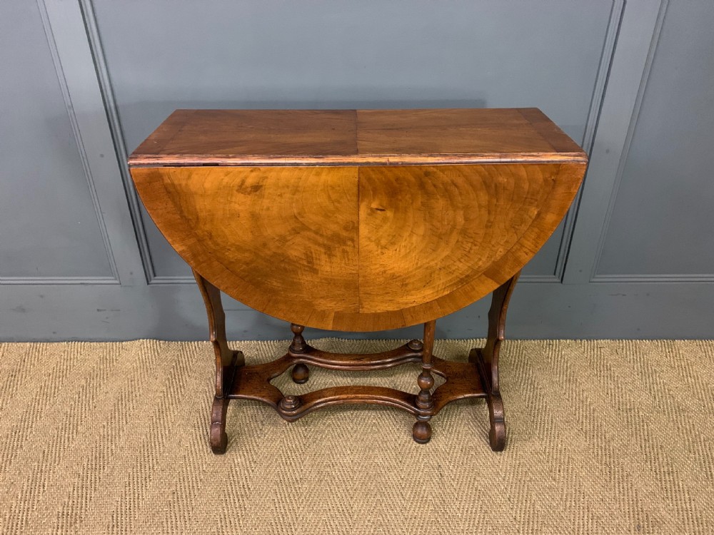 Burr Walnut and Oak Sutherland Table View II