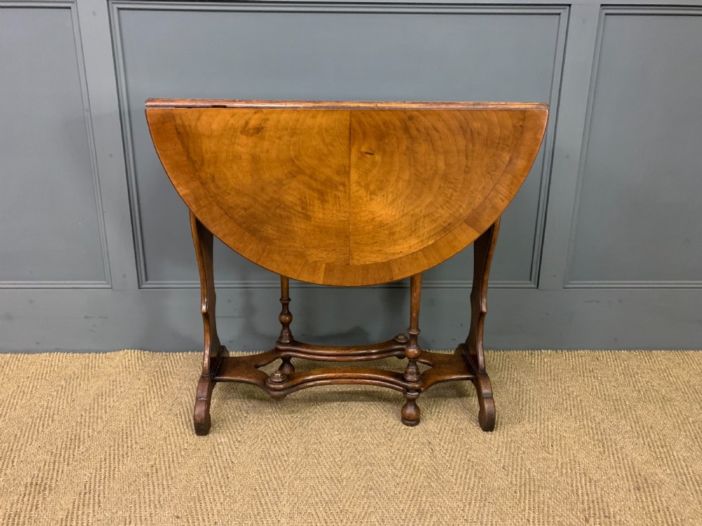 Burr Walnut and Oak Sutherland Table View III
