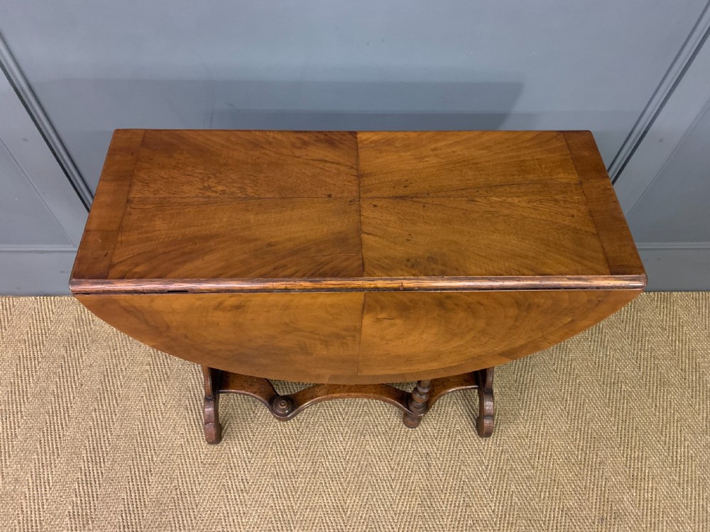 Burr Walnut and Oak Sutherland Table View IV