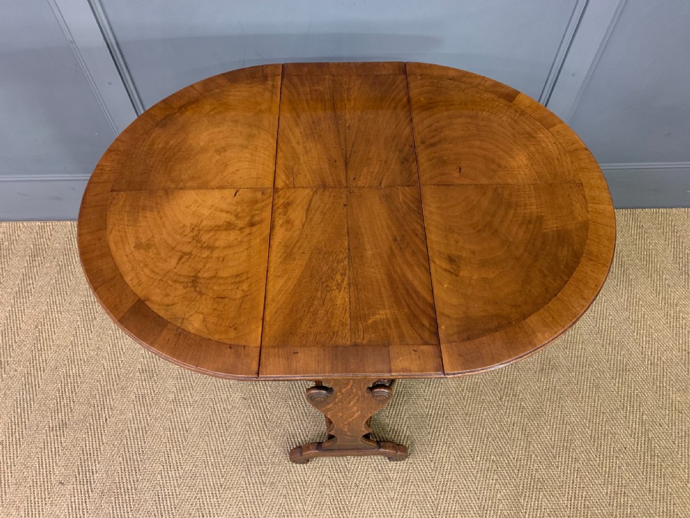 Burr Walnut and Oak Sutherland Table View VIII