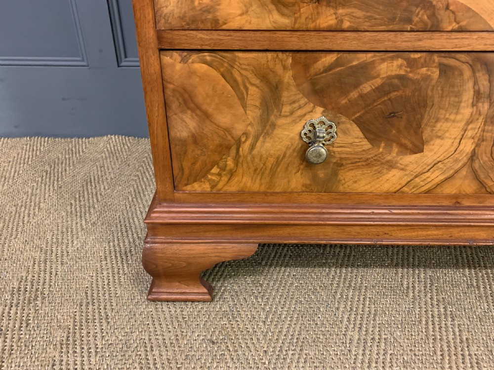 Burr Walnut Linen Press View III