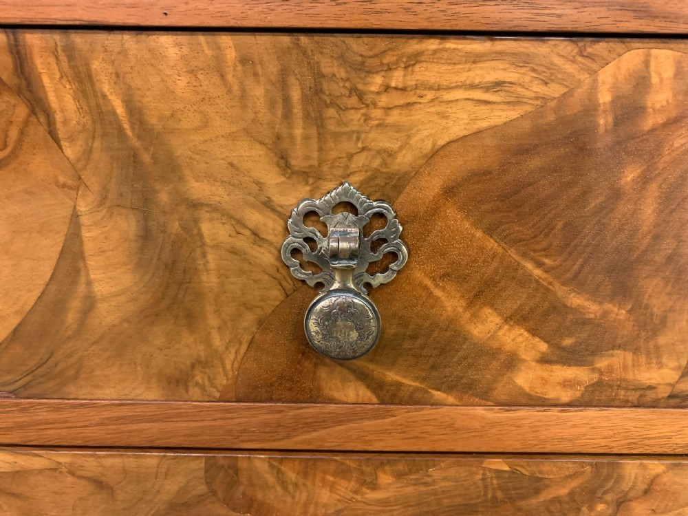 Burr Walnut Linen Press View IV
