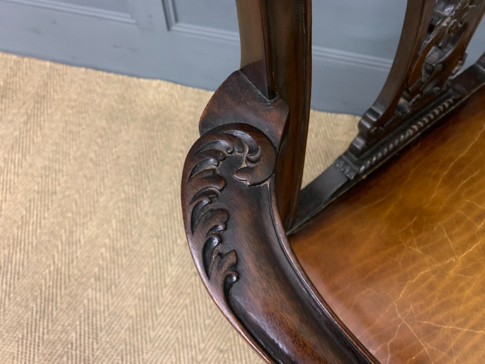 Set of 12 Chippendale Style Dining Chairs View XX