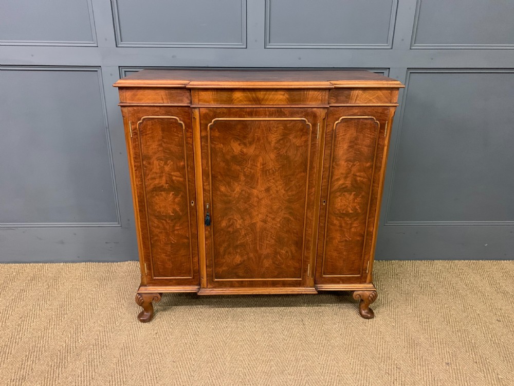 Burr Walnut Side Cupboard View III