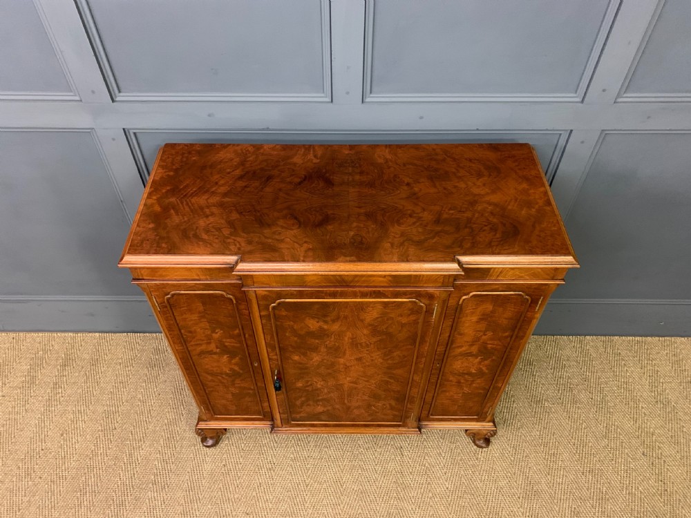 Burr Walnut Side Cupboard View IV