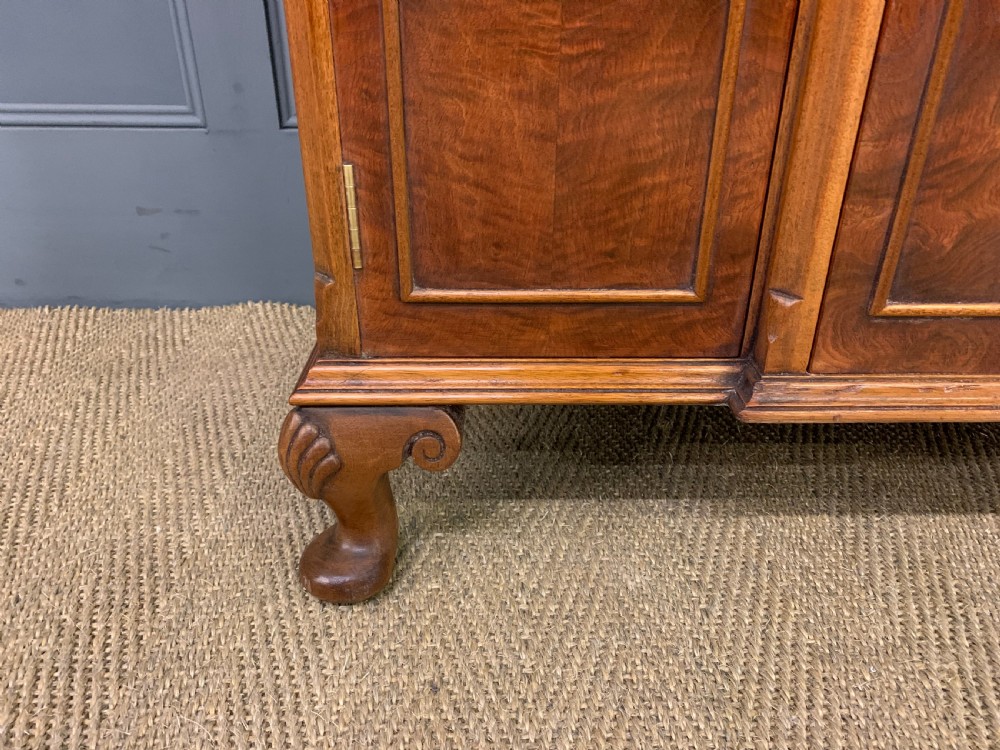 Burr Walnut Side Cupboard View V