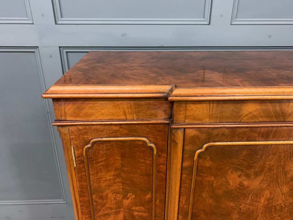 Burr Walnut Side Cupboard View VI
