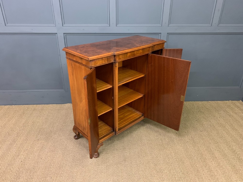 Burr Walnut Side Cupboard View VIII